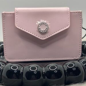 Steve Madden BTRACE pink frost card case